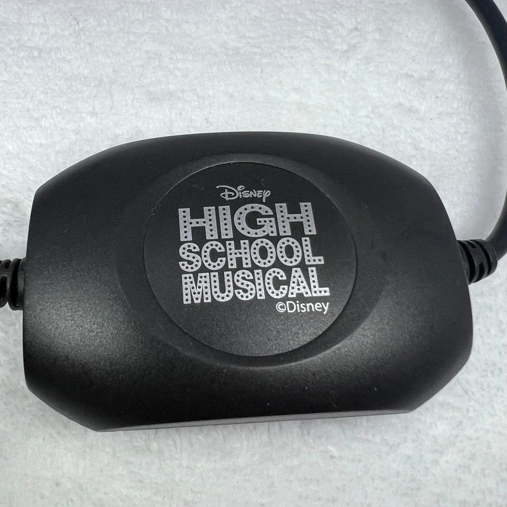 DISNEY X LOGITECH High School Musical USB Microphone Kids OS Black Video Games